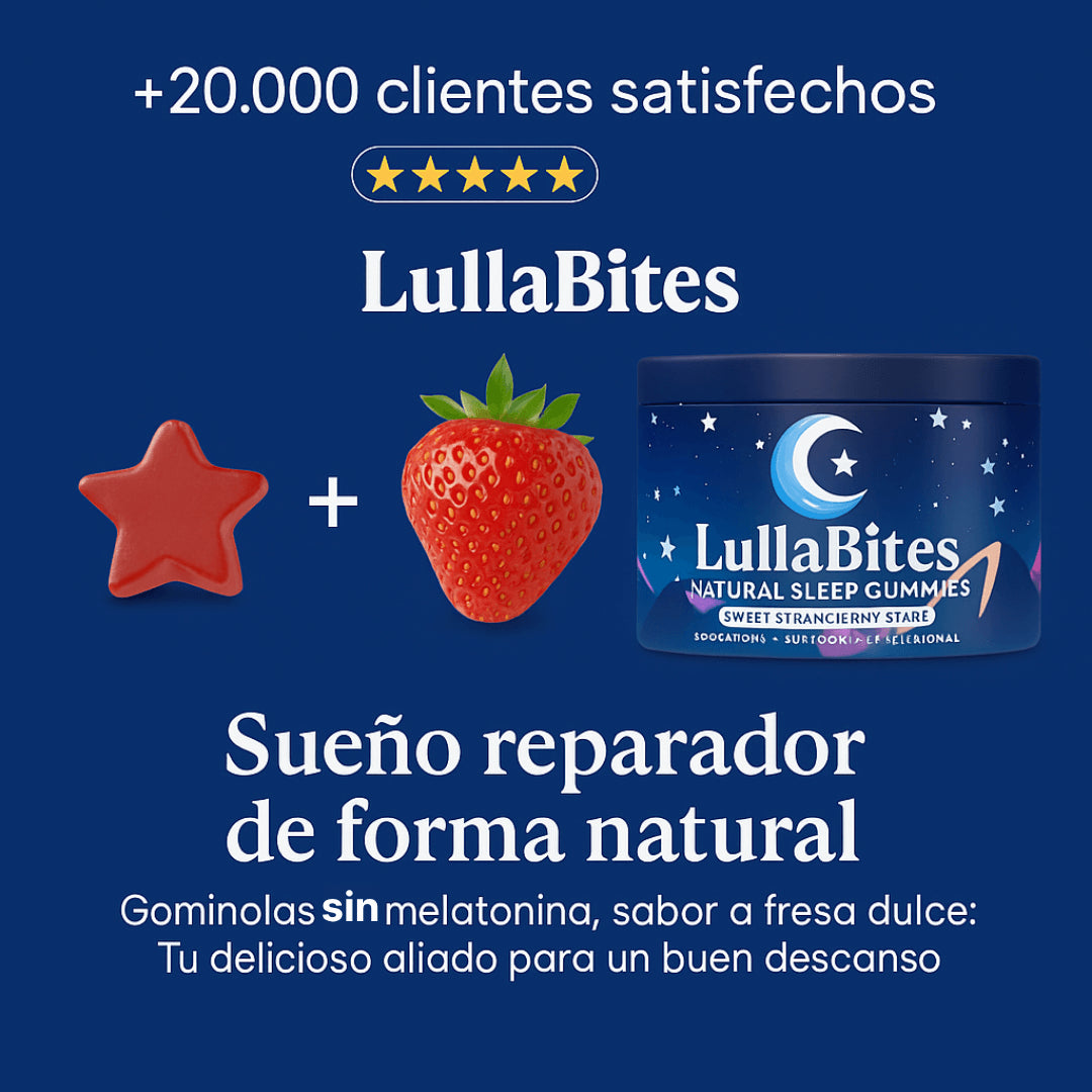😴LULLABITES® — Gomitas para dormir💤 + ENVÍO GRATIS🎁