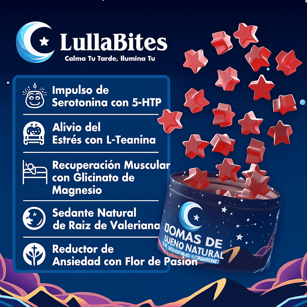 😴LULLABITES® — Gomitas para dormir💤 + ENVÍO GRATIS🎁