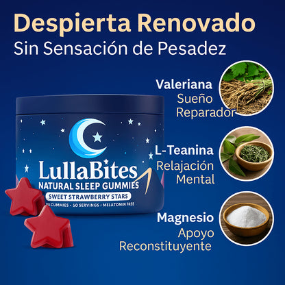 😴LULLABITES® — Gomitas para dormir💤 + ENVÍO GRATIS🎁