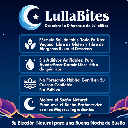 😴LULLABITES® — Gomitas para dormir💤 + ENVÍO GRATIS🎁