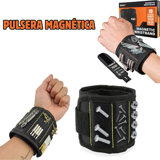 🧲MAGNETIC WRISTBAND🖐🏻 | Pulsera magnética para trabajo + ENVÍO GRATIS🎁